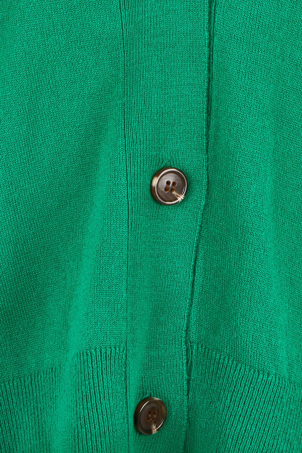 Relaxed Collar Cardigan – Vividgreen