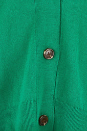 Relaxed Collar Cardigan – Vividgreen