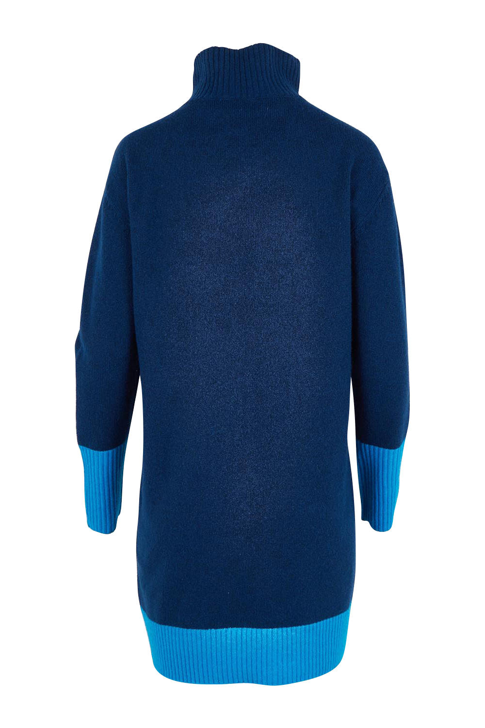 Two Tone Knit Dress – Blueberry