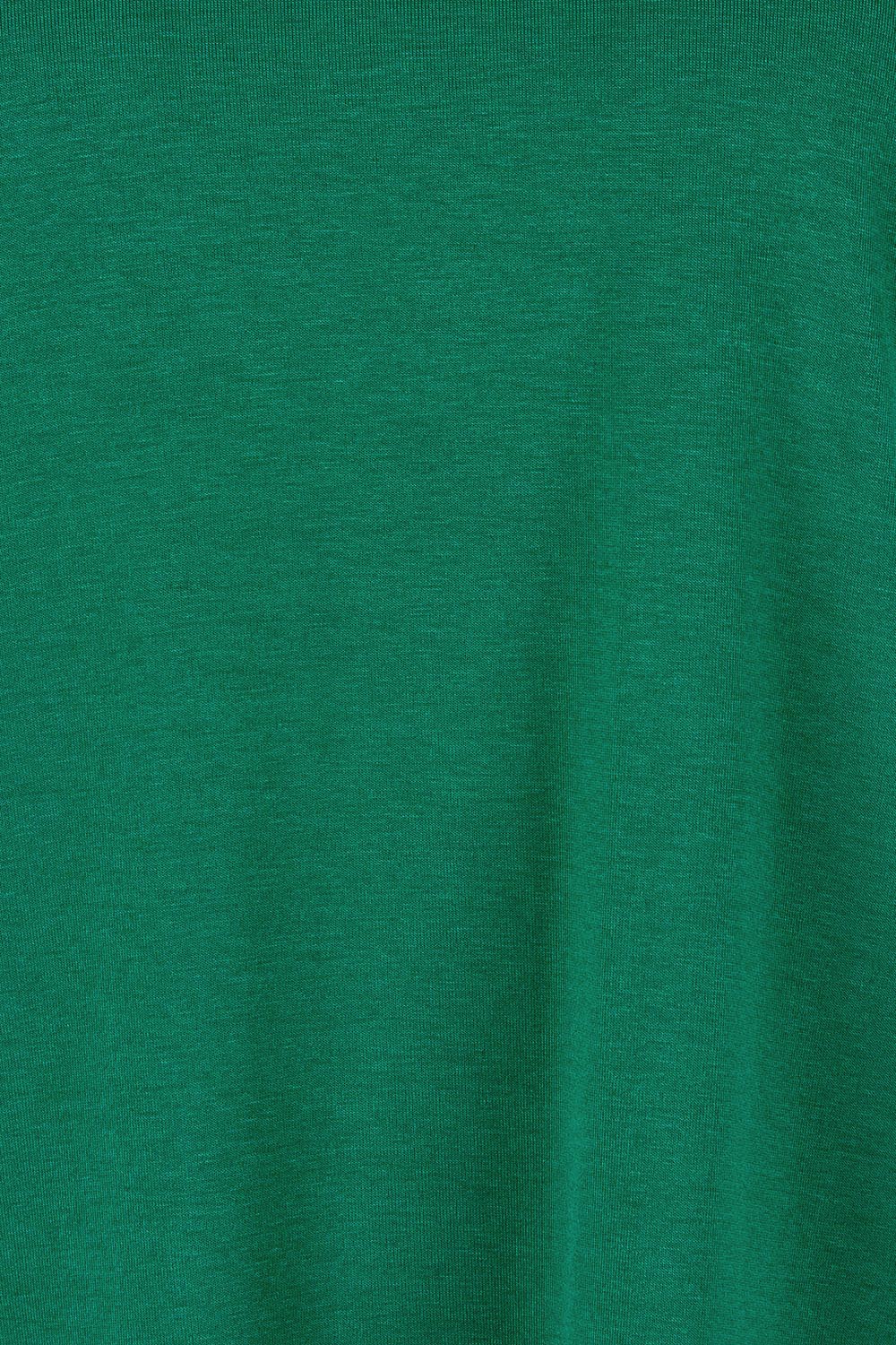 Product shot of the Cap Sleeve Tee in colour Green (Green), detail