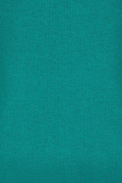 Product shot of the Cotton Blend Tank Top – Green in colour Green, showing detail