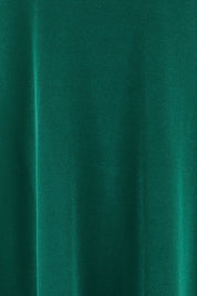 Product shot of the Side Split Tunic Top – Posygreen in colour Posygreen, showing detail