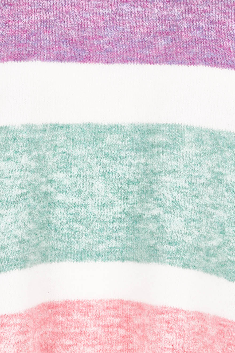 Product shot of the Mock Neck Tunic in colour Sunrise, detail