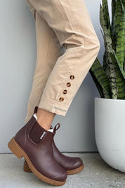 Cooma 2.0 Wool Lined Gumboot - Chocolate