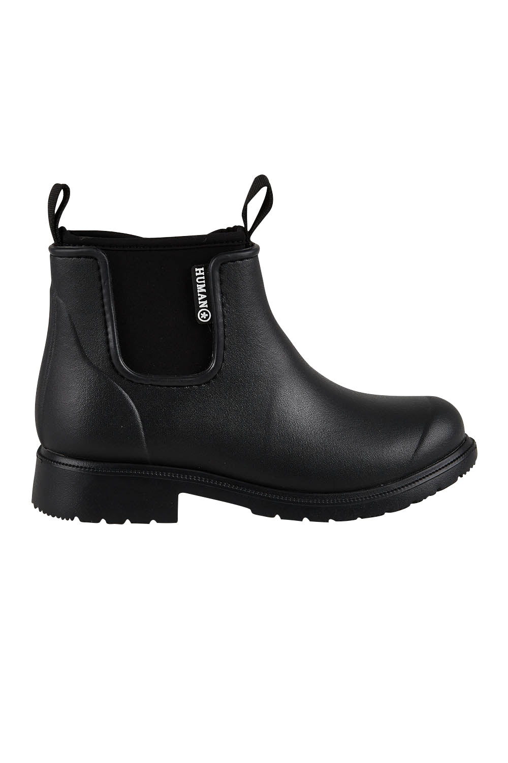 Product shot of the Jam Neoprene Waterproof Boot in colour Black (Black), from the front