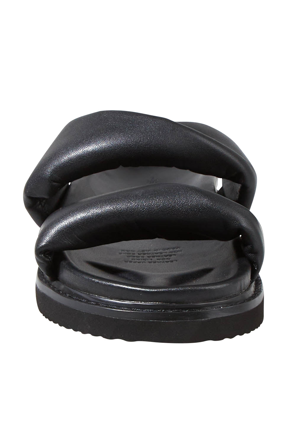 Product shot of the Tactful Flat in colour Black (Black), detail