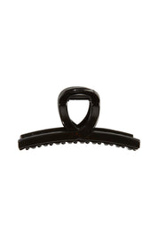 Product shot of the Slider Hair Clip in colour Black (Black), from the front