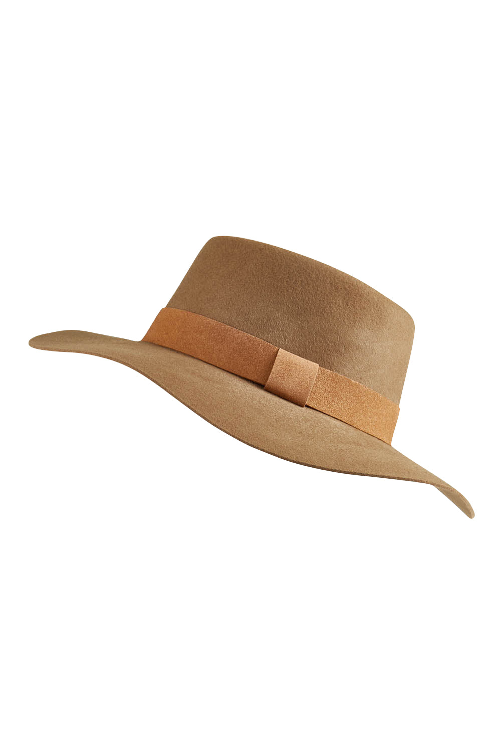 Product shot of the Ballina Hat in colour Olive (Green), from the front