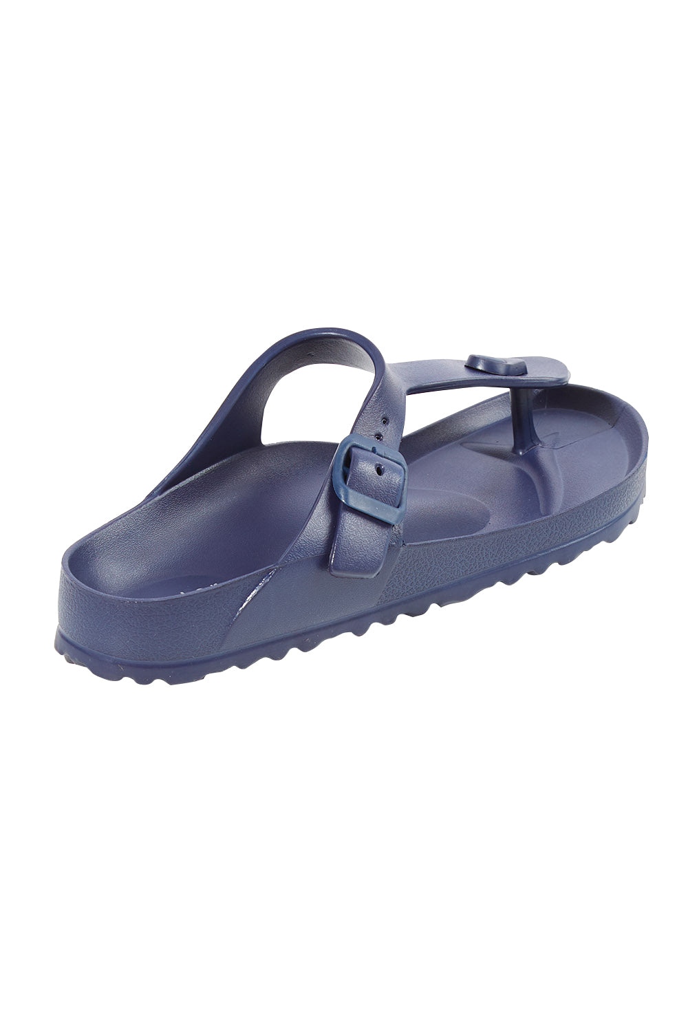 Product shot of the Coastal EVA Slide in colour Navy (Blue), from the back