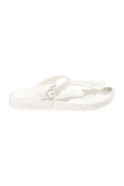 Product shot of the Coastal EVA Slide in colour White (White), from the front