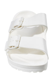 Product shot of the Sundreamer EVA Slide in colour White (White), detail
