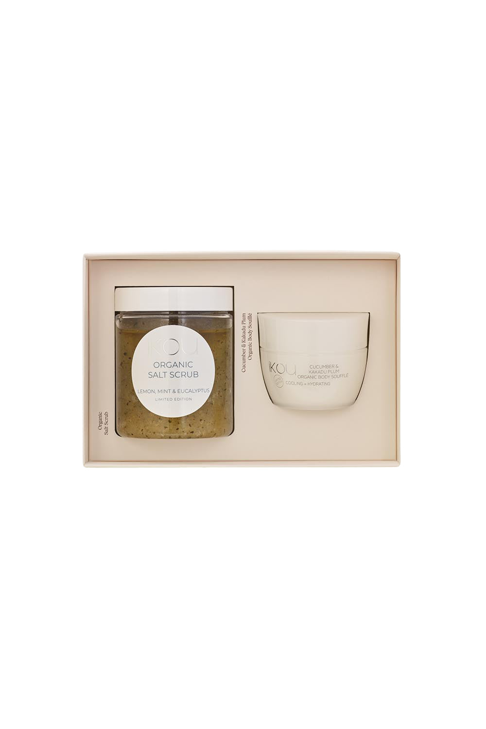 Product shot of the Mini Spa Duo Gift Box - Vitality in colour Vitality, from the front