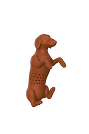 Product shot of the Hot Dog Tea Infuser - Dog in colour Dog, from the front