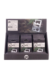 Product shot of the 10 In 1 Survival Tool in colour Silver (Metallics), detail