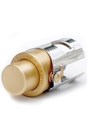 Product shot of the Pump It Up Champagne Stopper in colour Champstop (Metallics), detail