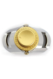 Product shot of the Pump It Up Champagne Stopper in colour Champstop (Metallics), detail