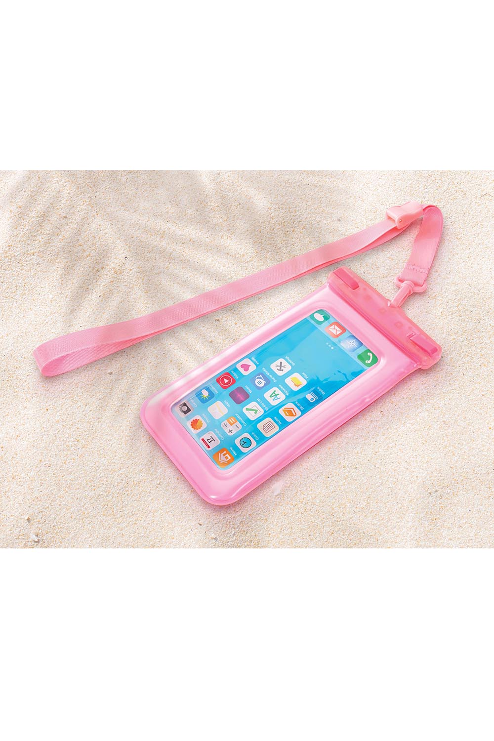 Product shot of the Floating Waterproof Driin colourPouch - Pink (Pink), detail