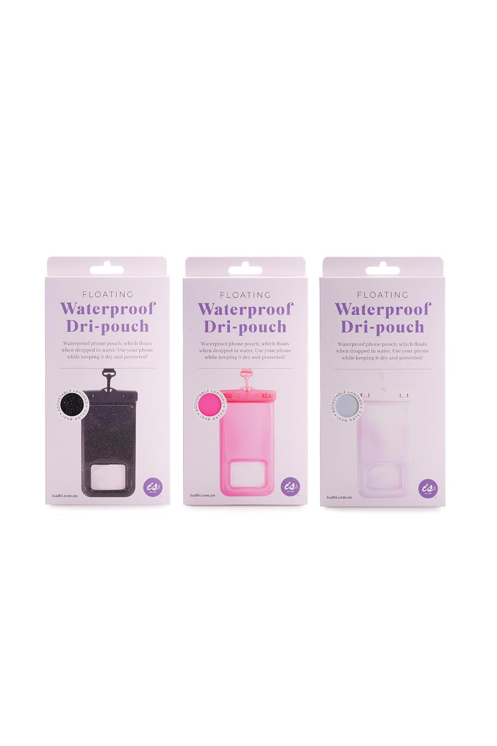 Product shot of the Floating Waterproof Driin colourPouch - White (White), detail