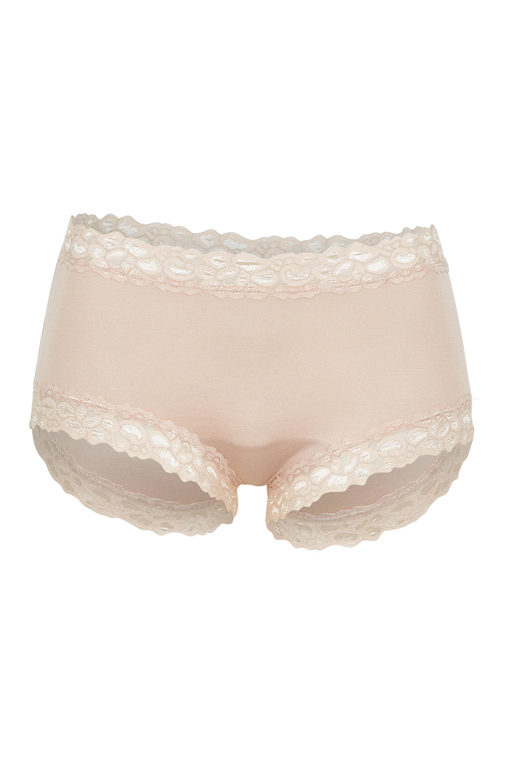 Product shot of the Parisienne Bamboo Full Brief in colour Dusk, from the front