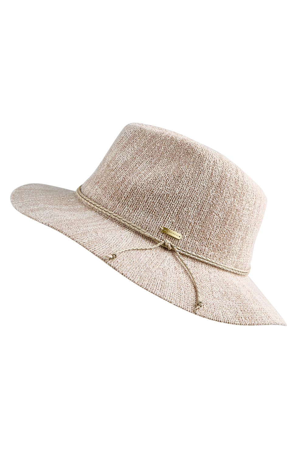 Product shot of the Sadie Safari Hat - Natural in colour Natural, from the front