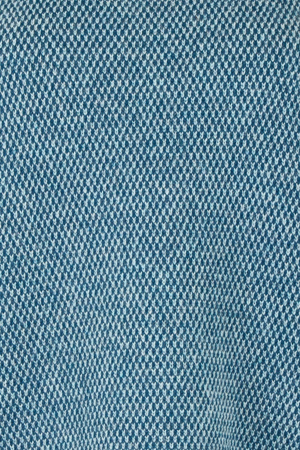 Pattern Wool Cotton Blend Vest – Seafoam