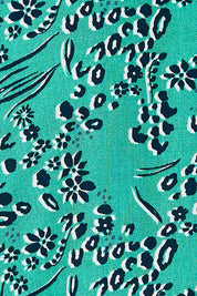 Product shot of the Valley Dress in colour Green (Green), detail