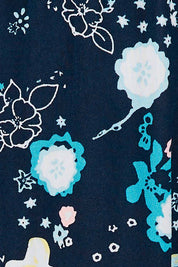 Product shot of the Frome Skirt in colour Navy (Blue), detail