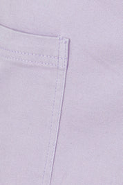Product shot of the Rosanna Skirt in colour Lavender (Purple), detail