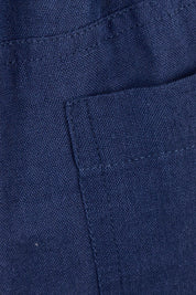 Product shot of the Beach Short in colour Navy (Blue), detail