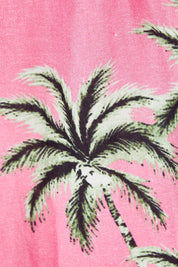 Product shot of the Island Girl Top in colour Musk (Pink), detail