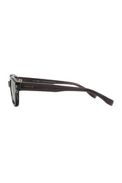 Product shot of the Faith Sunglasses in colour Black (Black), detail