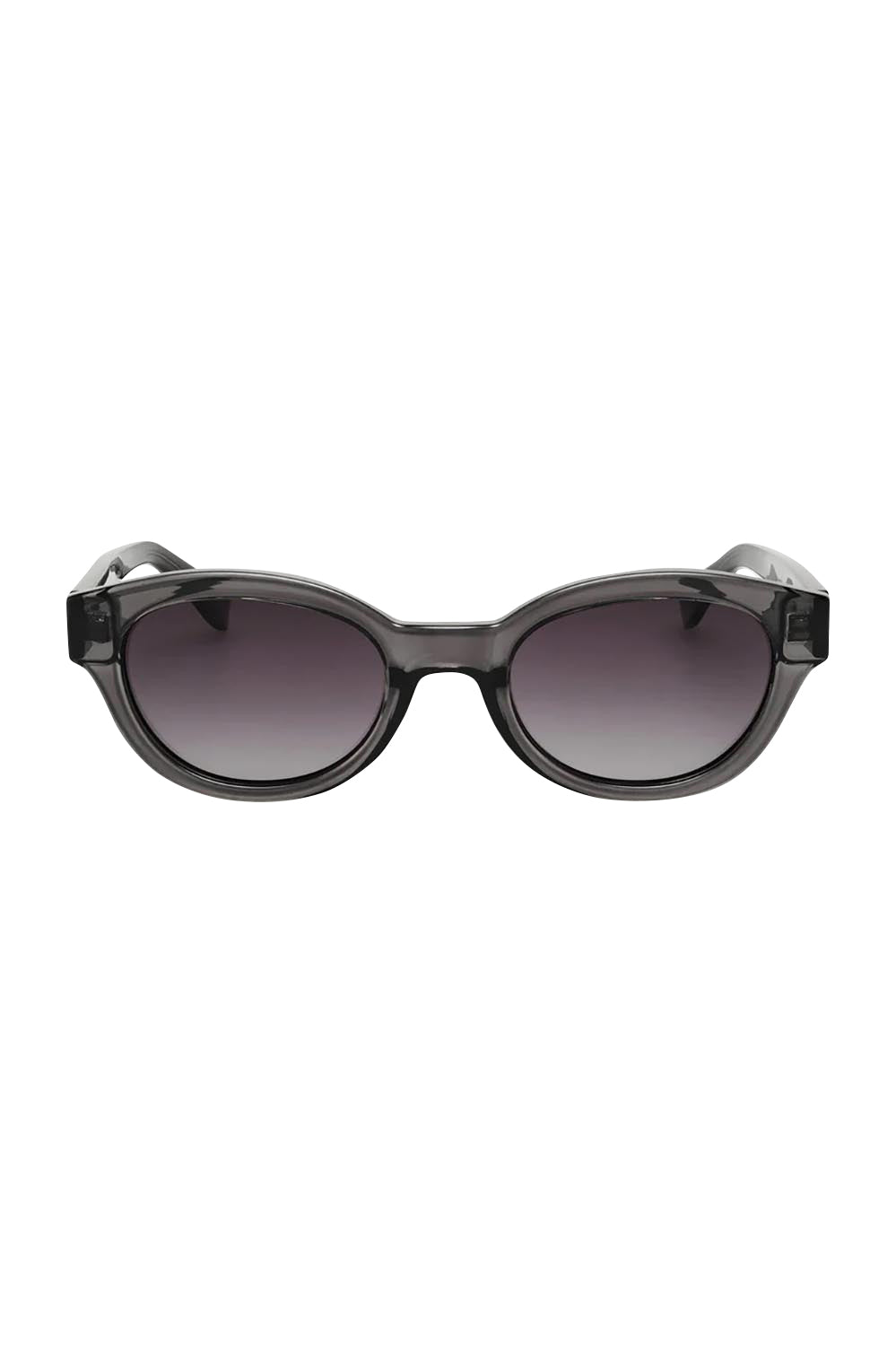 Product shot of the Faith Sunglasses in colour Black (Black), from the front