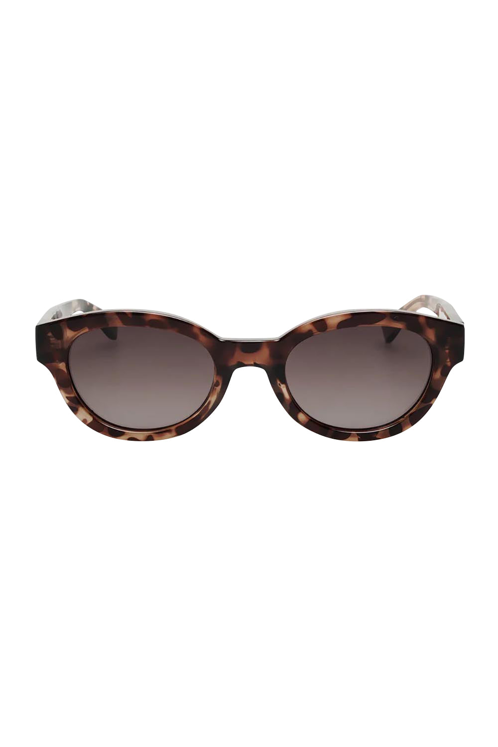 Product shot of the Faith Sunglasses in colour Shell, from the front