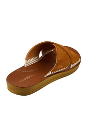 Product shot of the Boccia Slide - Brandy in colour Brandy, from the back