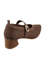 Hany Fly Knit Heel - Chocolate