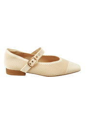 Lando Fly Knit Mary Jane - Cream