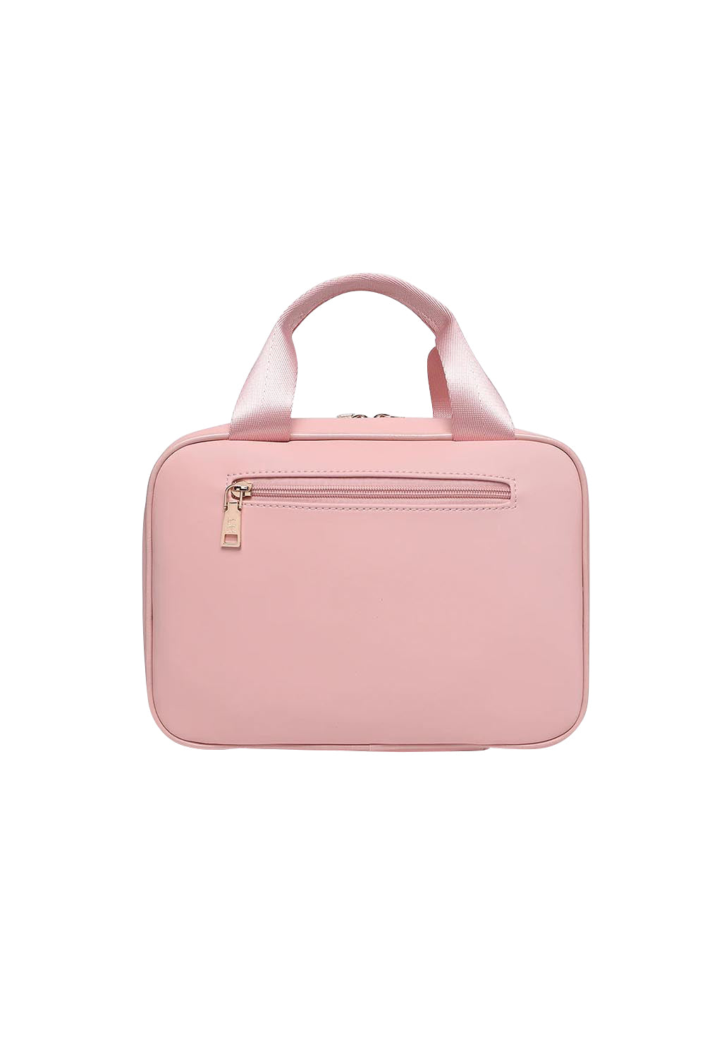 Product shot of the Kenya Cosmetic Bag - Blushpink in colour Blushpink, from the back