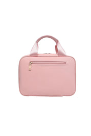 Product shot of the Kenya Cosmetic Bag - Blushpink in colour Blushpink, from the back