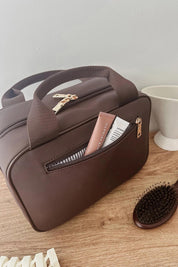 Kenya Cosmetic Bag – Chocolate