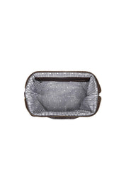 Albie Cosmetic Case – Chocolate