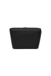 Product shot of the Vanessa Cosmetic Case in colour Black (Black), from the back