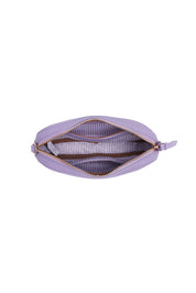 Product shot of the Bianca Crossbody Bag in colour Lilac (Purple), detail