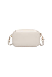 Product shot of the Bianca Crossbody Bag - Vanilla in colour Vanilla, from the back