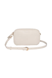 Product shot of the Bianca Crossbody Bag - Vanilla in colour Vanilla, from the back