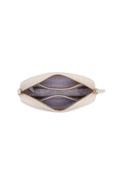 Product shot of the Bianca Crossbody Bag - Vanilla in colour Vanilla, showing detail