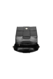 Product shot of the Josephine Day Night Crossbody Bag in colour Black (Black), detail