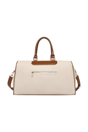 Product shot of the Taylor Travel Bag in colour Canvastan, from the back