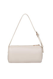 Product shot of the Serena Handbag in colour Vanilla (White), from the back