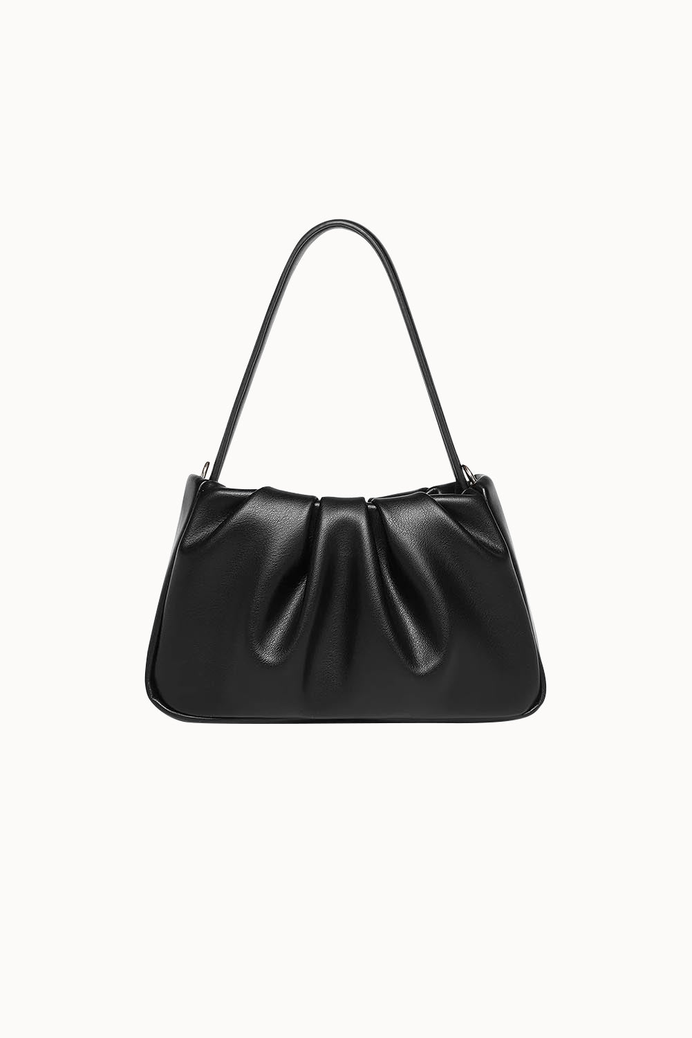 Product shot of the Uma Day Night Crossbody Bag in colour Black (Black), from the back