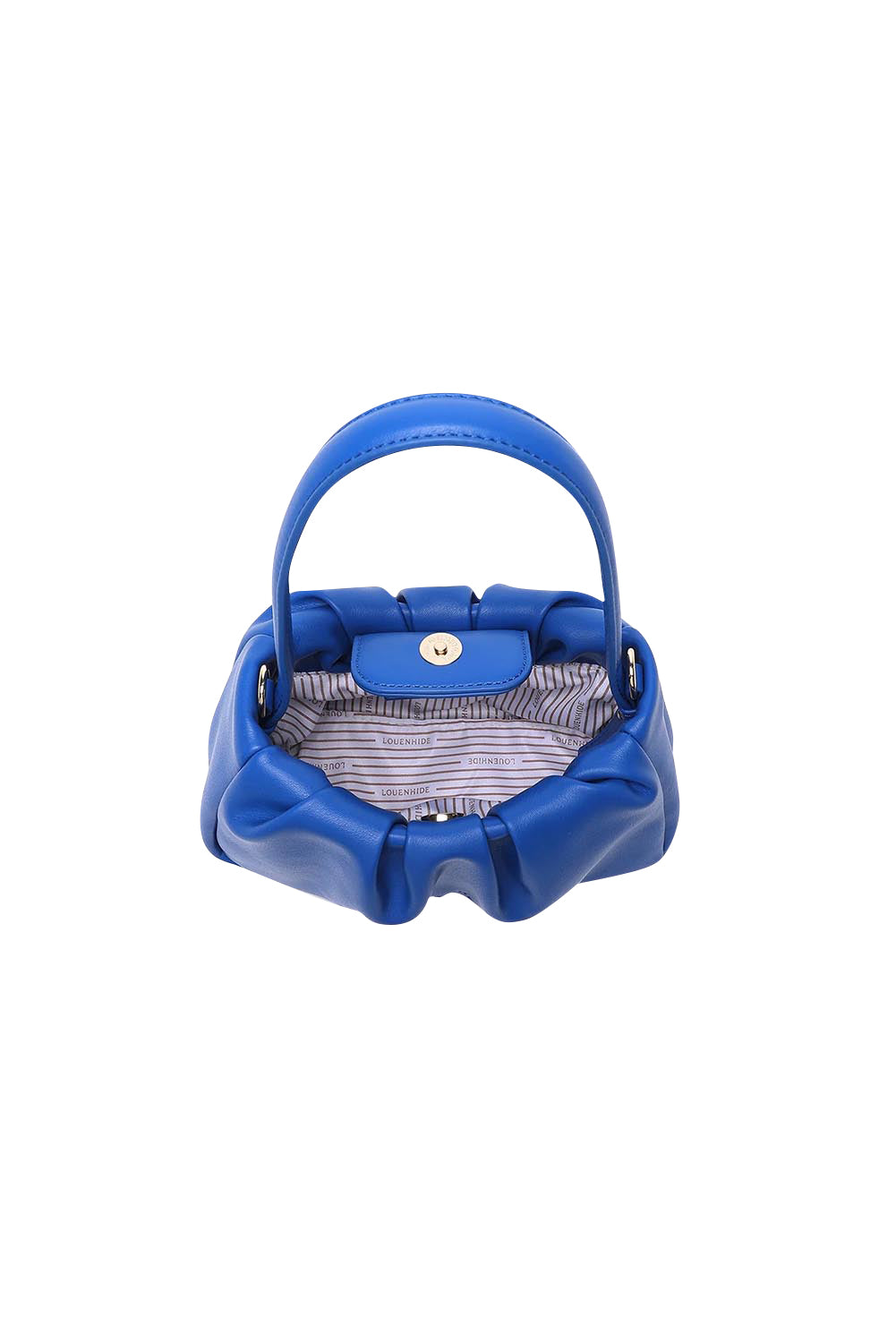 Product shot of the Uma Day Night Crossbody Bag in colour OceanBlue (Blue), detail